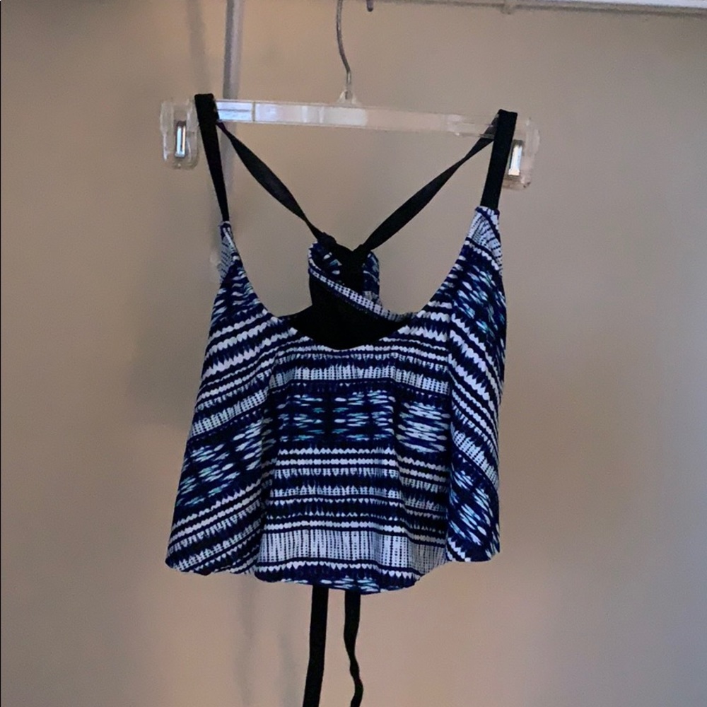 Stripe design Bikini top